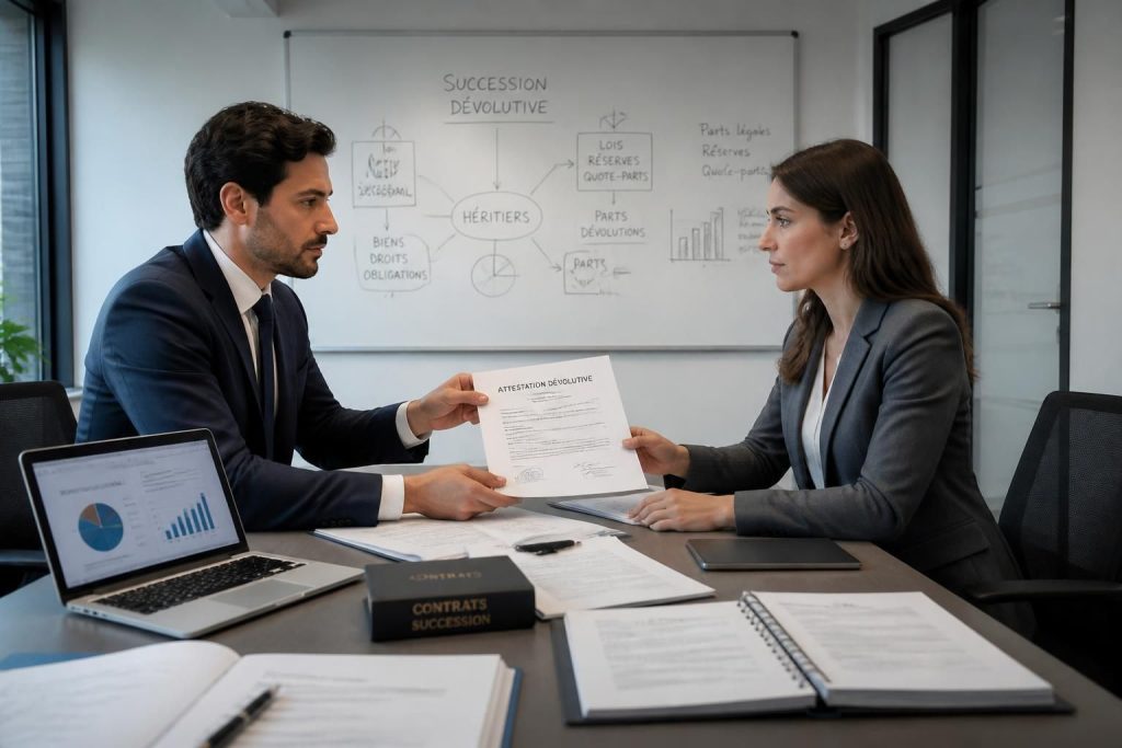 Mieux saisir la définition de l&rsquo;attestation dévolutive pour éviter les litiges
